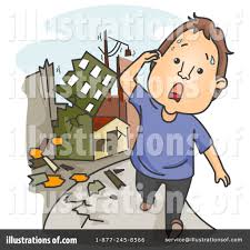 To overwhelm as if with a flood. Earthquake Clipart 230362 Illustration By Bnp Design Studio