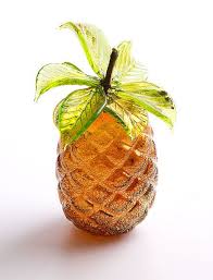 Murano Glass Pineapple Murano Glass Glass Decor Pineapple Decor