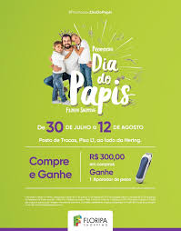 O sorteio de dia dos pais da campanha: Floripa Shopping Promove Campanha Compre E Ganhe De Dia Dos Pais