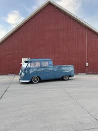 Image result for Dove Blue 1950 VW Bus