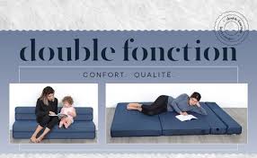 Milliard Matelas En Mousse Pliant De 11 5 Cm A Trois Volets Et Canape Lit Fauteuil Lit Pour Hotes Ou Tapis De Sol Doub En 2020 Matelas En Mousse Matelas Canape Lit