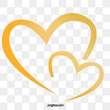 Two Hearts Heart Outline Heart Clipart Two Heart Shaped Png Transparent Clipart Image And Psd File For Free Download Heart Outline Heart Hands Drawing Heart Outline Png
