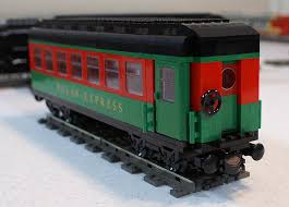 The Polar Express Passenger Car Lego Trains Lego Legos
