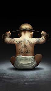 Cute Little Cool Man Iphone 6 Plus Wallpaper Baby Bear Tattoo Iphone 6 Wallpaper Apple Logo Wallpaper Iphone
