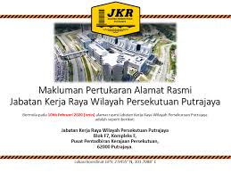 Pusat pentadbiran kerajaan persekutuan putrajaya putrajaya • pusat pentadbiran kerajaan persekutuan putrajaya putrajaya photos • pusat pentadbiran kerajaan persekutuan putrajaya putrajaya location • pusat pentadbiran kerajaan persekutuan putrajaya putrajaya address • pusat pentadbiran kerajaan persekutuan putrajaya putrajaya • Jkr Wp Putrajaya On Twitter Makluman Pertukaran Alamat Rasmi Bermula 10hb Februari 2020 Alamat Rasmi Jkr Wp Putrajaya Adalah Seperti Berikut Jabatan Kerja Raya Wilayah Persekutuan Putrajaya Blok F7 Kompleks F Pusat