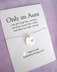 Birthday Gifts For Aunt From Niece Aunt Gift Sterling Silver Gift For Aunt Aunt Birthday Gift Aunt Gifts Birthday Quotes For Her Niece Gifts