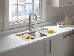 Jul 19, 2021 · kohler is the one brand that has been popularizing cast iron kitchen sinks, more specifically enameled cast iron. Prolific Undermount Stainless Steel Workstation Kitchen Sink W Accessories K 5540 Kohler Kohler