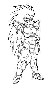 Raditz Dragon Ball Coloring Pages Dragon Ball Dragon Ball Z Dragon