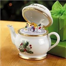 Teapot Christmas Music Box This Would Make A Unique Gift Caixa De Musica Antiga Caixa De Musica Coisas Bonitas