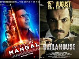 Mission Mangal vs Batla House Box Office day 4: Akshay Kumar-Vidya Balan  starrer inches closer to Rs 100 crore mark; John Abraham's film enjoys a  steady run