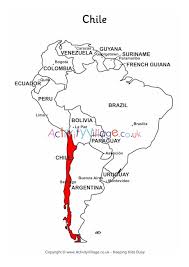 From simple political maps to detailed map of chile. Chile On Map Of South America