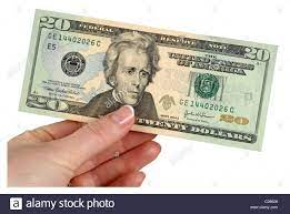 20 Dollar Schein Stockfotos Und Bilder Kaufen Alamy