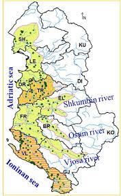 Distribution Of Olive Trees In Albania Download Scientific Diagram