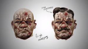 Bioshock Infinite Handyman Concept Art Bioshock Infinite Concept Art Art Character Art Concept Art