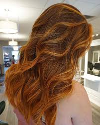 Also known as baby blonde, this look is best achieved with a mixture of highlights and lowlights all around the the shade is similar to that of both copper and strawberry blonde hues but features a more orange/yellow tint instead of red. 43 Orange Hair Color Ideas For Bold Women Stayglam