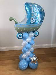 Baby Boy Balloon Perfect Gift For New Parents Diy Kit No Helium Required Air Only Baby Shower Balloons Balloon Art Baby Baby Balloon