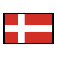 Rendered as rgb 255 206 000. Flag Denmark Emoji