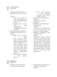 Dengan berbagi pengalaman akan membuat kita bertambah wawasan. Contoh Soal Pilihan Ganda Hand Tools Berbagi Contoh Soal