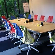 Sayl In A Conference Room Bright Colors Bring Creativity To The Workplace Http Usadesignerfurniture Com Sayl C Office Chair Design Sayl Chair Chair Design