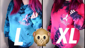 jeffree star fashion tye dye hoodies dreamhouse and tiffany blue cerise1307