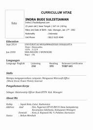 Pin Di Desain Cv