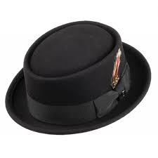 Pork Pie Hat Black Wool Stingy Brim Ska Mod Walter White Heisenberg Breaking Bad Pork Pie Hat Hats For Men Black Wool