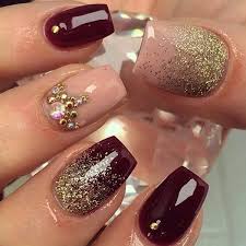 Dibujos de uñas de gel. De 100 Fotos De Unas De Gel Decoradas Otono Invierno 2021 2022