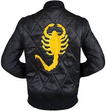 Ryan Gosling Black Rider Cordura Jacket Leather Out Come Brown Leather Bomber Jacket Stylish Leather Jacket Leather Jacket Men