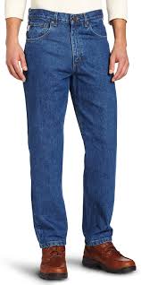 Carhartt relaxed fit flannel lined straight leg jeans. Carhartt Men S Relaxed Fit Five Pocket Tapered Leg Jean 101505 At Amazon Men S Clothing Store