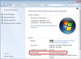 How Do I Know If I M Running 32 Bit Or 64 Bit Windows