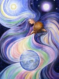 Age Of Aquarius By Pamela Matthews Visionary Art Aquarius Art Celestial Art