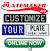 Woman Unique License Plates Names