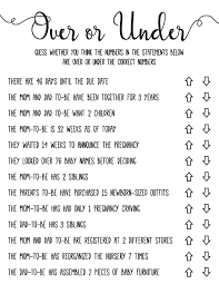 Editable Over Or Under Over Or Under Baby Shower Game Baby Shower Quiz Coed Shower Baby Shower Games Instant Download Editable Baby Shower Quiz Baby Shower Fun Free Baby Shower Games