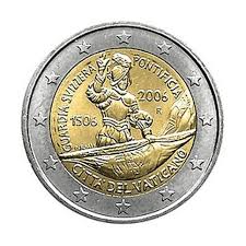 Are you looking for an overview of the last euro coins? Vatican 2006 2 Euro Commemorative Arthur Maury
