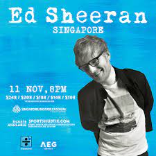 Your home for ed sheeran tickets. Dividetour Aeg Presents Drops Details For Ed Sheeran S Singapore Show Hype Malaysia