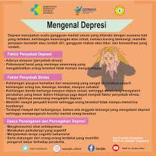 Salah satu caranya adalah dengan melakukan meditasi. Rsup Dr Sardjito Mengenal Depresi