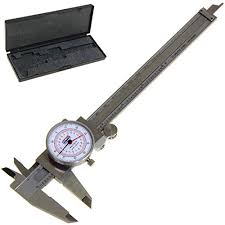 anytime tools dial caliper 6 150mm dual reading scale metric sae standard inch mm