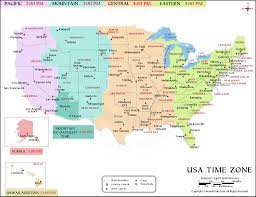 Time Zone Map Detailed Usa Time Zone Map, Us Time Zone Map, Time Zones Usa
