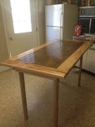 Solid Black Walnut Table With Red Oak Skirt Poly Finish Black Walnut Table Rustic Dining Rustic Dining Table