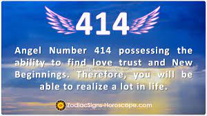 Angel Number 414 Helps You To Find The Path To A New Life 414 Meaning