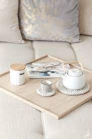 Looks like coach / sofa tablett has already been sold. Diy Design Couch Tablett Aus Holz Elfenweiss Create Something Beautiful