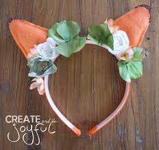 Zootopia Inspired Fox Headband Nick Wilde Inspired Flower Etsy Fox Birthday Zootopia Birthday Party Fox Birthday Party
