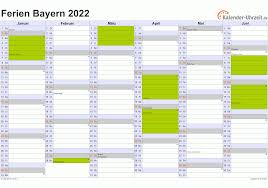 Ferien 2021 bayern im kalender ferien 2021 bayern in übersicht ferienkalender 2021 bayern als pdf oder excel dargestellt werden nur die schulferien/feiertage für das. Ferien Bayern 2022 Ferienkalender Zum Ausdrucken