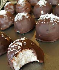 No Bake Chocolate Coconut Snowballs Recipe Clean Eating Dessert Recipes Clean Eating Desserts Desserts