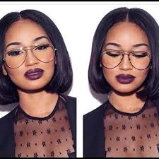 Woman Black And Clear Glasses Clear Aviators Clear Aviator Glasses Black Women Fashion Aviator Glasses