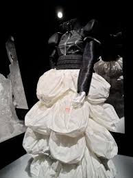 Dress Made Of Car Parts The White Part Is Made Of Airbags Grid Girls Tired Fashion Wearable Art