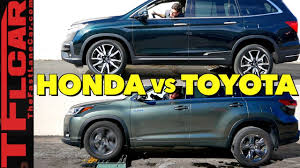 Maybe you would like to learn more about one of these? 2019 Honda Pilot Vs Toyota Highlander Hybrid Awd Vs The Tfl Slip Test Youtube