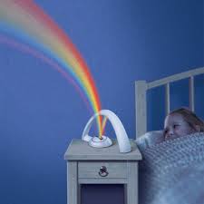 Prisms can provide such a fun the kids started out by discovering all the rainbows around our house created by our window we played around with ways to tilt the prism so we could make the rainbows go in different locations in the room. Rainbow Projector Led Night Light For Kids Children Make Your Or Your Kid S Bedroom Fun And Cheerful With The Rai Rainbow Night Light Rainbow Room Rainbow Lamp