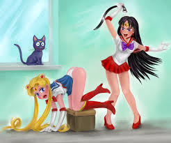 Rule34 - If it exists, there is porn of it  luna (sailor moon), sailor  mars, sailor moon  282575