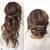Half Up Simple Wedding Hairstyles